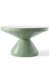 POLSPOTTEN GREEN ZIG ZAG COFFEE TABLE