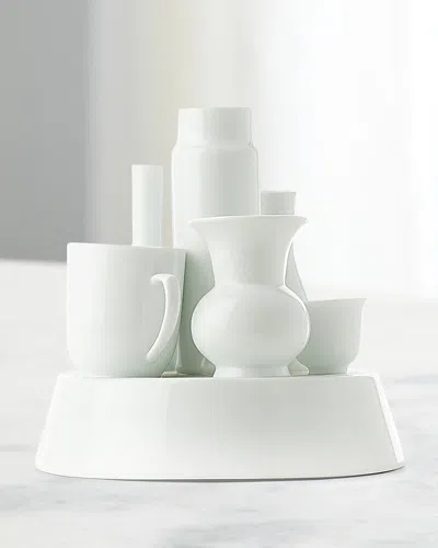Polspotten Hong Kong 10.2" Vase, White