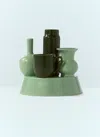 Polspotten Hong Kong Vase In Dark Green