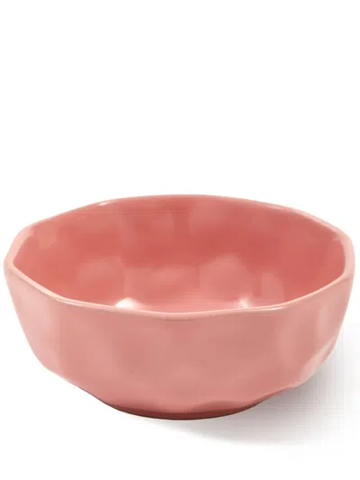 Polspotten Koa Glazed-finish Bowls (set Of Four) In Rosa