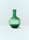 Polspotten Large Boolb Vase In Dark Green