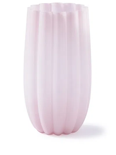 Polspotten Light Pink Large Melon Glass Vase