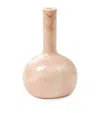 Polspotten Marble Heritage Bell Candle Holder In Pink