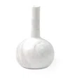 Polspotten Marble Heritage Bell Candle Holder In White
