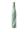 Polspotten Marble Heritage Bottle Candle Holder In Green