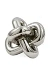 Polspotten Moving Chain Ornament In Silver