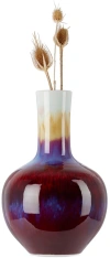 Polspotten Multicolor Small Craze Vase In Multi