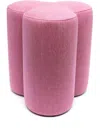 Polspotten X Browns Pink Clover Stool In Pink