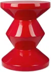 Polspotten Zig Zag Stool In Red