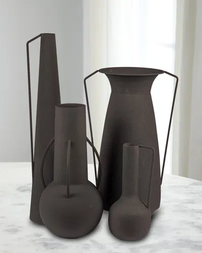 Polspotten Roman Vases, Set Of 4 In Gray