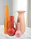 Polspotten Roman Vases, Set Of 4 In Pink