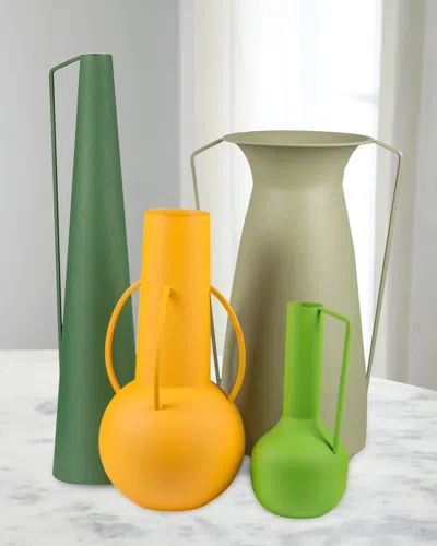 Polspotten Roman Vases, Set Of 4 In Green
