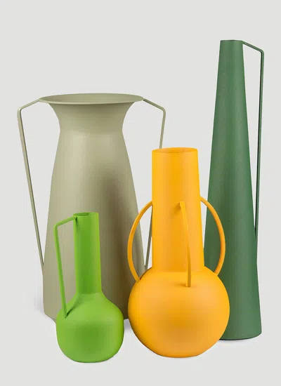 Polspotten Set Of Four Roman Vases In Multi