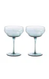 Polspotten Set Of 2 Pum Coupes In Blue