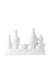 Polspotten Shanghai Porcelain Vase In White