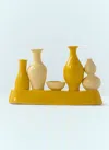 Polspotten Shanghai Vase In Yellow