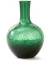 Polspotten Small Ball Body Glass Vase (32cm X 21.6cm) In Green