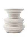 Polspotten Stacked Plates Ceramic Vase