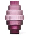 Polspotten Steps Glass Vase (65cm) In Pink