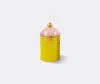 Polspotten Embellished Ceramic Storage Jar In Yellow