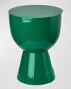 Polspotten Green Tam Tam Stool In Emerald Green