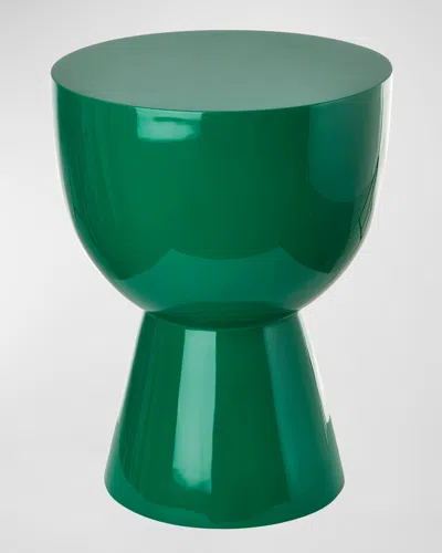 Polspotten Tip Tap Stool In Emerald Green