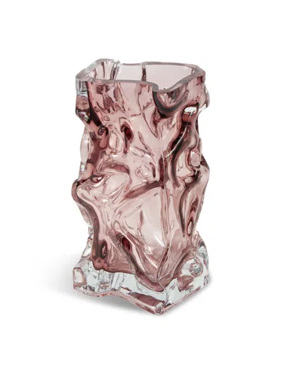 Polspotten Light Pink Ice Glass Vase