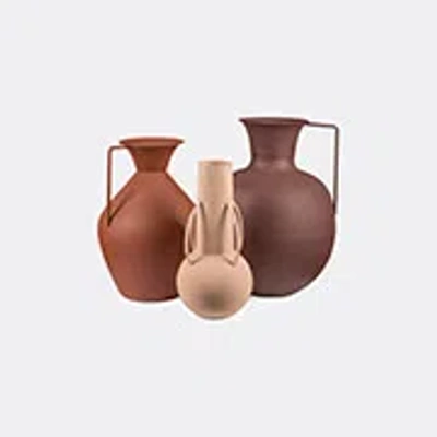 Polspotten Vases Cognac Uni