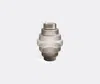Polspotten Large Steps Vase In Dark Grey