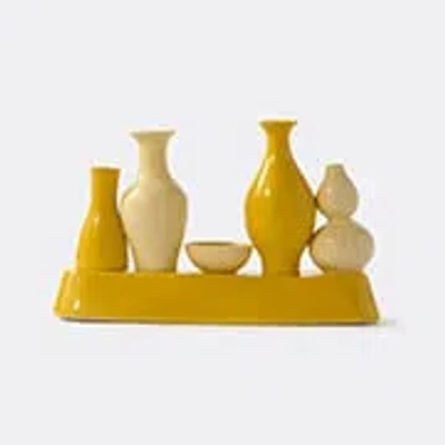 Polspotten Vases Yellow Uni