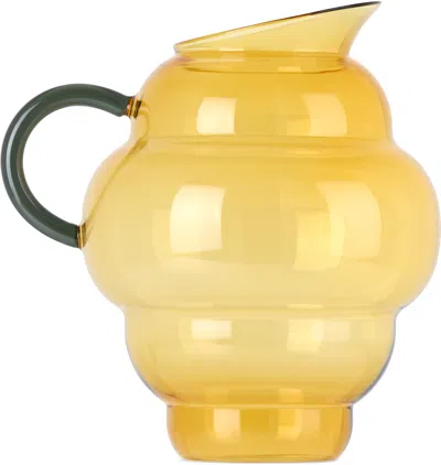 Polspotten Yellow & Gray Mizu Kiri Pitcher