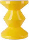Polspotten Zig Zag Stool In Yellow
