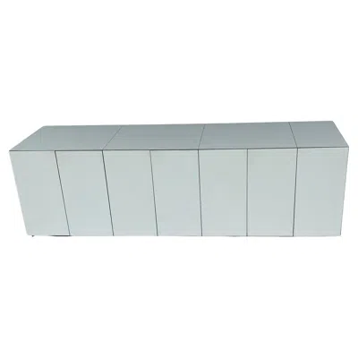 Pre-owned Poltrona Frau Ceo "cube Cabinet" For , Italy, 2008 In Gray