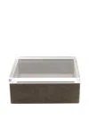 Shop Poltrona Frau Leather Jewellery Box In Brown