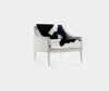 Poltrona Frau Seating White + Cavallino Uni In White + Cavallino