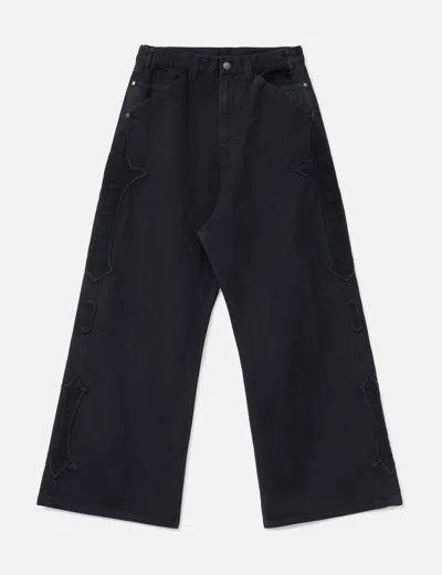 Polyteru 1011 Fleur Patched Pants