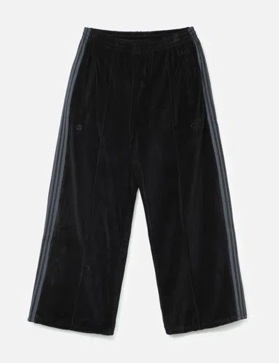 Polyteru Velour Track Pants 4 Lines
