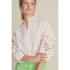 POM AMSTERDAM EMBROIDERY BLOUSE