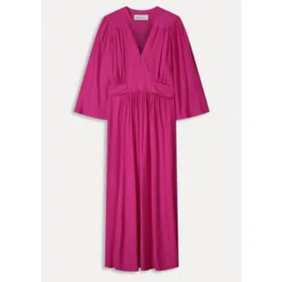 Pom Amsterdam | Imperial Fuchsia Dress | Pink