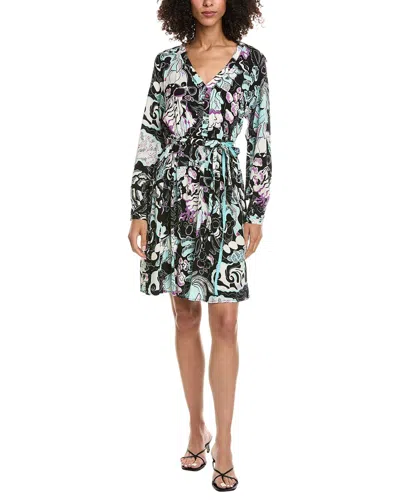 Pom Amsterdam Mini Dress In Animal Print