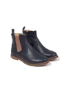 Pom D'api City Jodzip Leather Ankle Boots In Blue