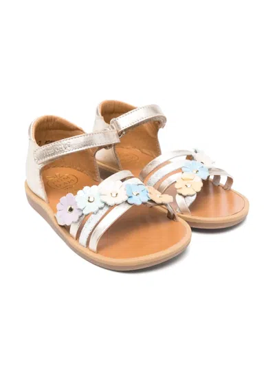 Pom D'api Kids' Leather Sandals
