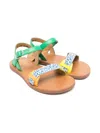 Pom D'api Leather Sandals In Multi