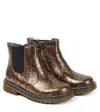 Pom D'api Leopard-print Chelsea Boots In Brown