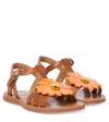 Pom D'api Sandalen Plagette Big Flo Aus Leder In Braun