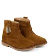 Pom D'api Suede Ankle Boots In Brown