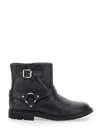 Pom D'api Ankle Boot In Black