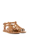 Pom D'api Buckled Strap Sandals In Brown