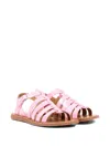 Pom D'api Caged Sandals In Pink
