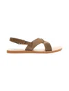 Pom D'api Crossover Sandals In Brown
